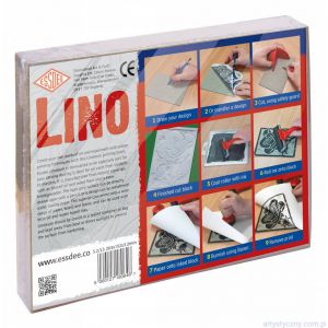 Płyta do linorytu Essdee Lino Szara 15x10x0.3cm